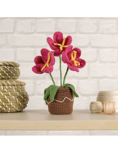 Kit amigurumi - Pot de fleurs