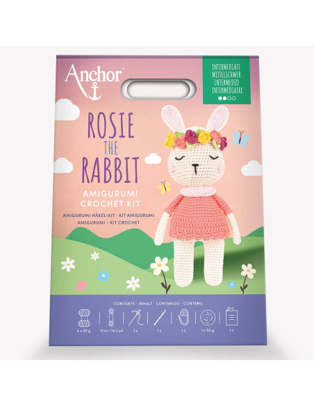 Kit amigurumi - Rosie le lapin
