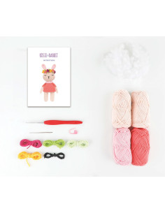 Kit amigurumi - Rosie le lapin 2
