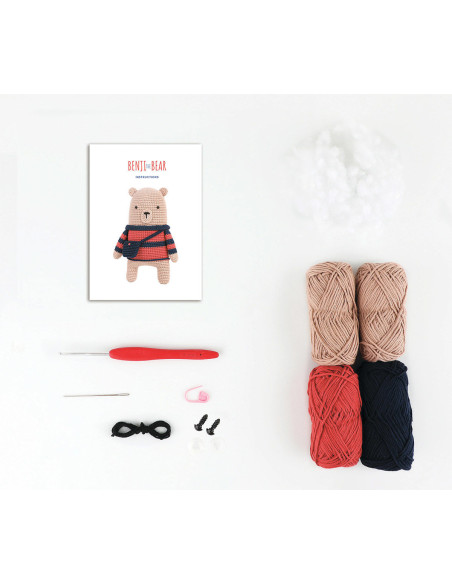 Kit amigurumi - Benji l´ourson