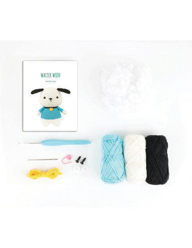 Kit amigurumi - Walter le chien