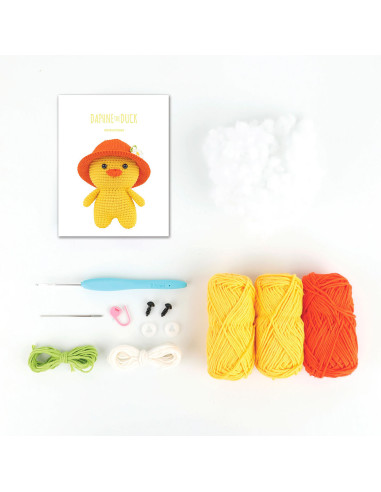 Kit amigurumi - Daphné le canard