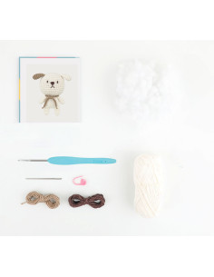 Kit amigurumi - Daniel le chien 2