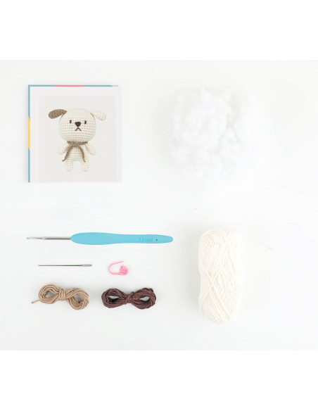 Kit amigurumi - Daniel le chien