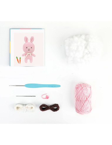 Kit amigurumi - Renée le lapin