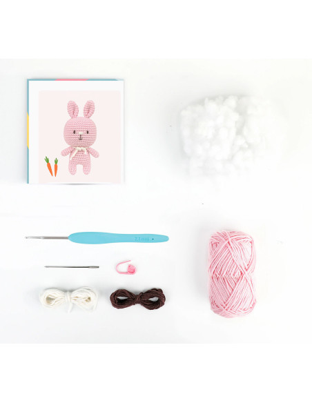Kit amigurumi - Renée le lapin