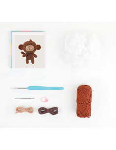 Kit amigurumi - Mimi le singe 2