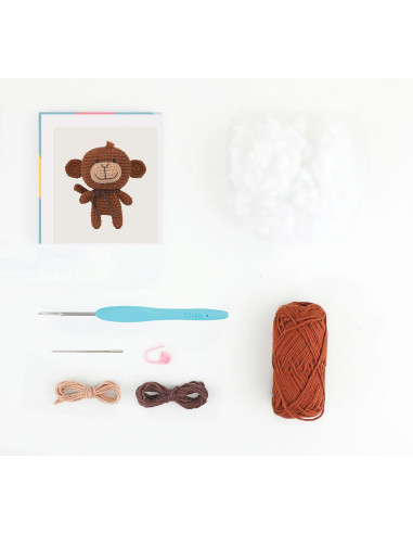 Kit amigurumi - Mimi le singe