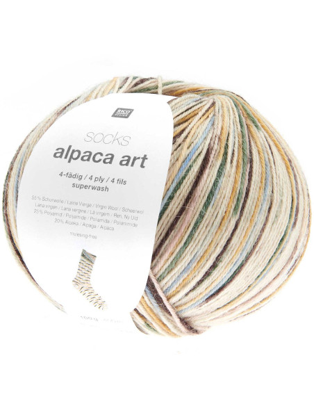 Laine à chaussettes Socks Alpaca Art