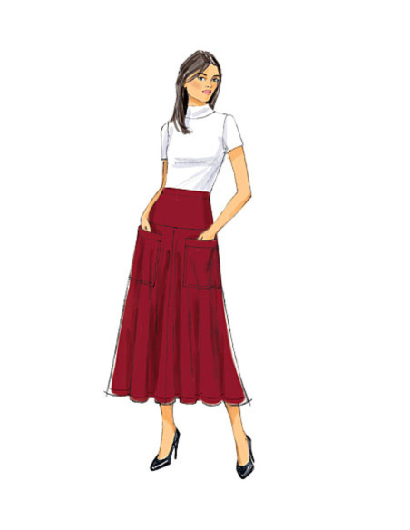 Patron de jupe - Butterick 6249