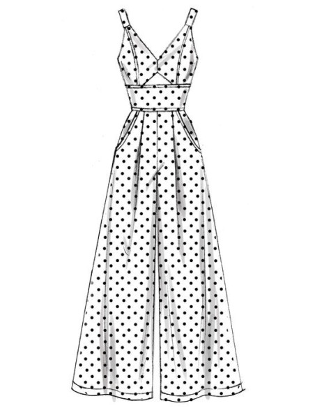 Patron de robes et combinaison - McCall's 7789