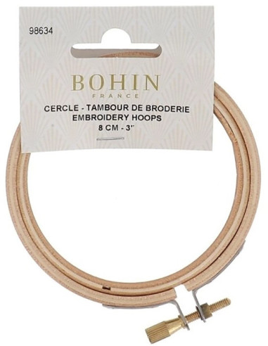 Cercle à broder en bois Bohin