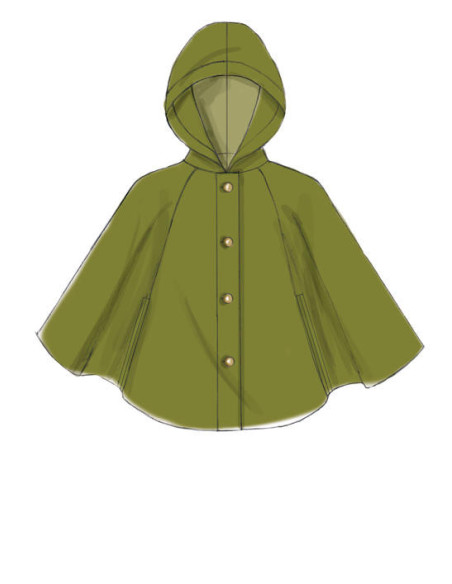 Patron de capes et ceinture - McCall's 7477