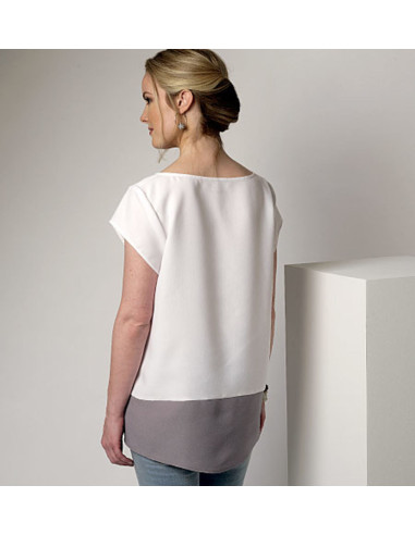 Patron de haut - Butterick 6214