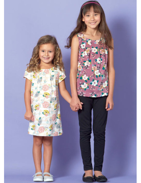Patron de hauts, robes et collants - McCall's 7709