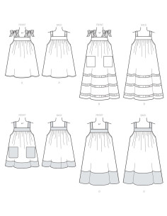 Patron de robes - McCall's 7768 2