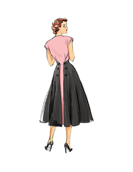 Patron de robe - Butterick 6212