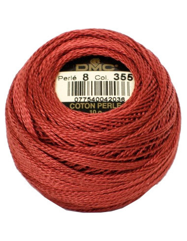 Pelote coton perlé DMC n° 8
