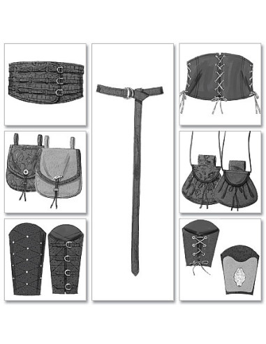 Patron d'accessoires historiques - Butterick 5371