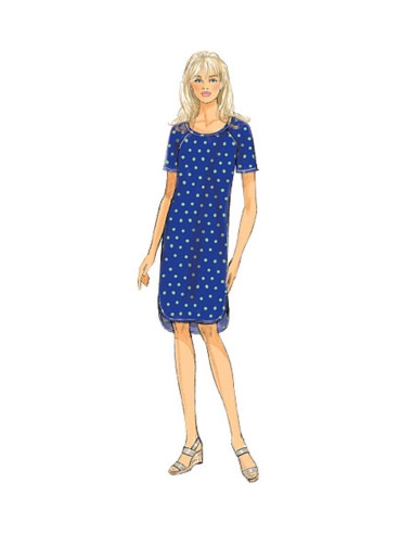 Patron de haut, robe et jupe - Butterick 6207