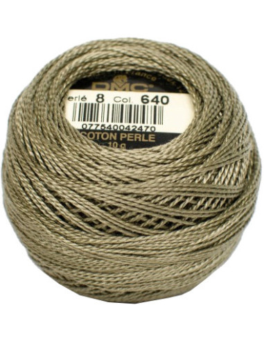 Pelote coton perlé DMC n° 8