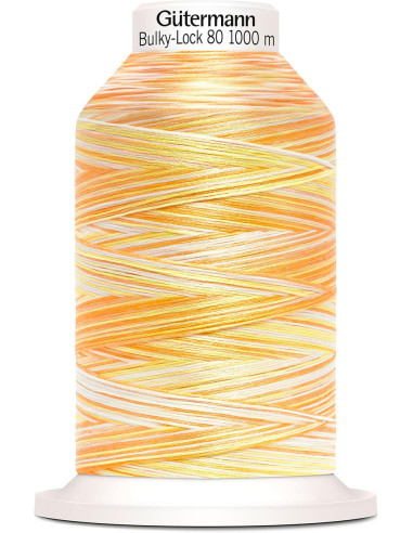Cône fil mousse Gütermann Bulky-Lock Multicolour 1000 m