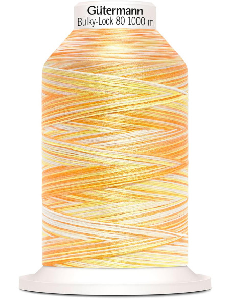 Cône fil mousse Gütermann Bulky-Lock Multicolour 1000 m