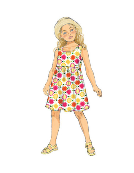 Patron de robe et jupe-culotte - Butterick 6202