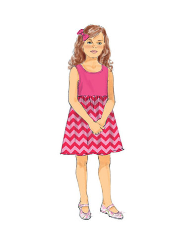 Patron de robe et jupe-culotte - Butterick 6202