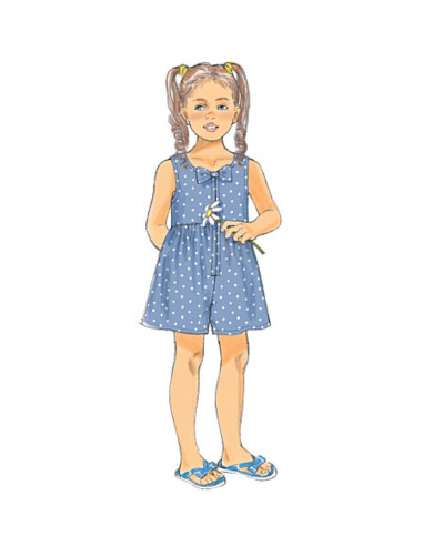 Patron de robe et jupe-culotte - Butterick 6202