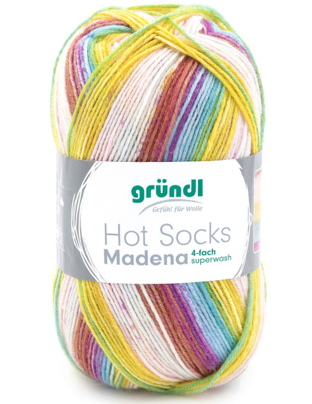 Laine à chaussettes Hot Socks Madena Gründl