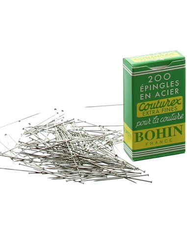 Boite de 200 épingles extra-fines Bohin