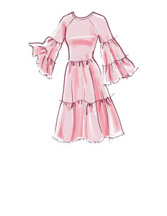 Patron de robe - McCall's 8110 2