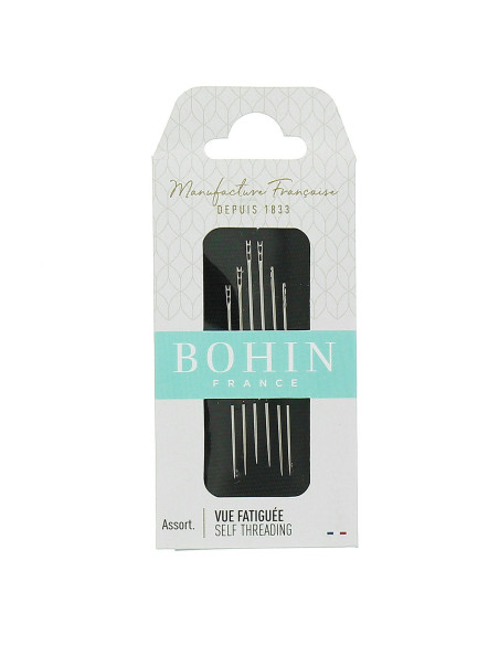 Aiguilles enfilage facile Bohin