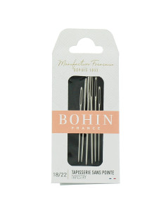 Aiguilles point de croix, canevas et tricot sans pointe Bohin - Assortiment 18/22