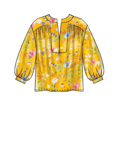 Patron de haut, tunique et robes - McCall's 7959 2