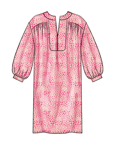 Patron de haut, tunique et robes - McCall's 7959