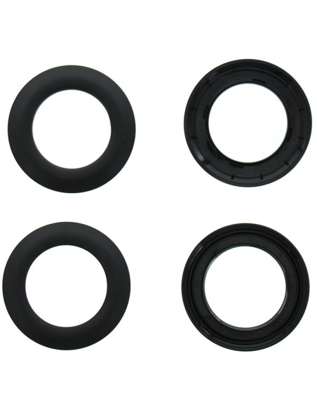 Lot 8 oeillets rideaux Ø44 mm - Mats - Noir