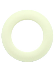 Lot 8 oeillets rideaux Ø44 mm - Mats - Crème