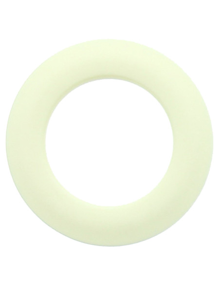 Lot 8 oeillets rideaux Ø44 mm - Mats - Crème