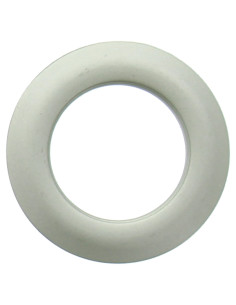 Lot 8 oeillets rideaux Ø44 mm - Satinés - Argent clair