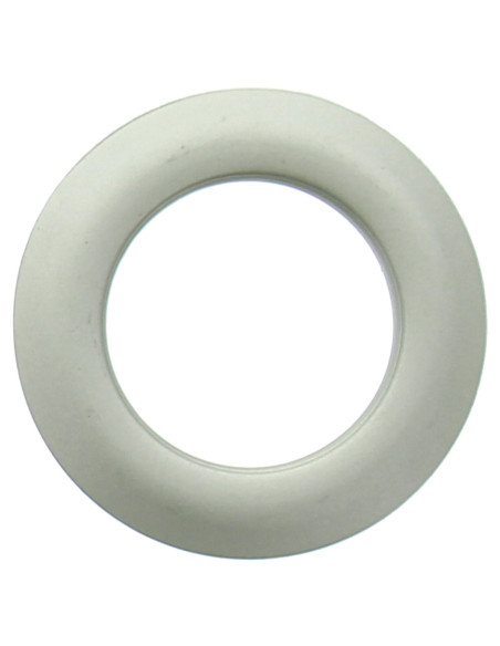 Lot 8 oeillets rideaux Ø44 mm - Satinés - Argent clair