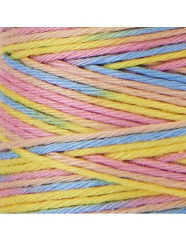 Fil sashiko multicolore hidamari Lecien Cosmo 30 m