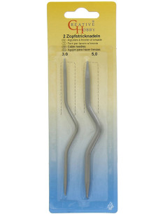Aiguilles pour torsades - N° 3.0 et 5.0
