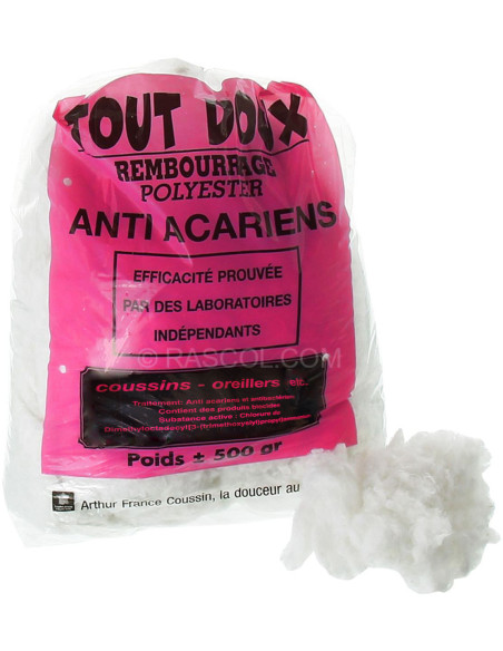 Fibre de rembourrage tout doux Arthur 500 grammes