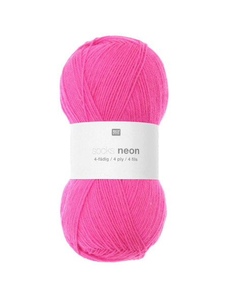 Laine Socks Neon Rico Design