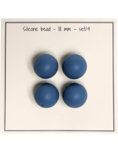 Perles en silicone 18 mm pour hochets, attache tétine bébé 2
