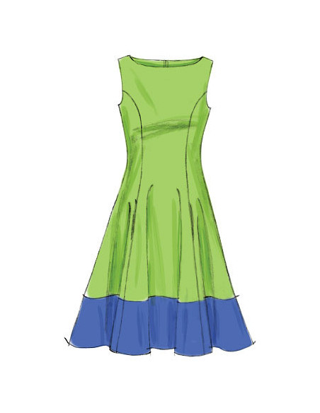 Patron de robes doublées - McCall's 6741