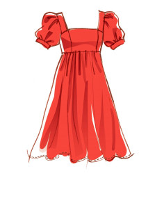 Patron de robe - McCall's 8108 2