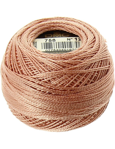 Pelote coton perlé DMC n° 12